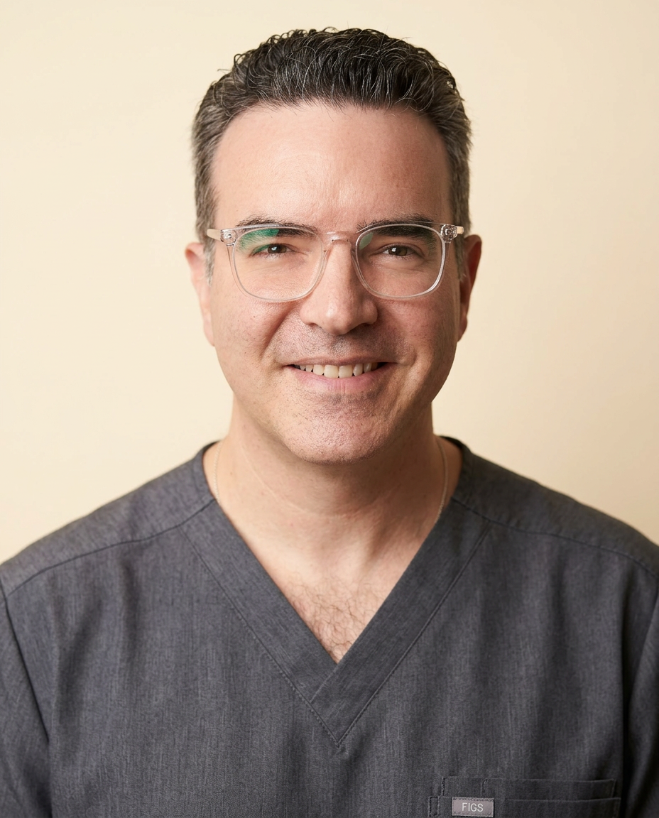 Portrait of Dr. Josh Waltzman, MD, supervising physician.